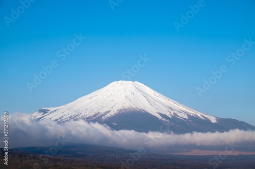 The Mt.Fuji.Shot in the early morning.The shooting location is Yamanakako lake