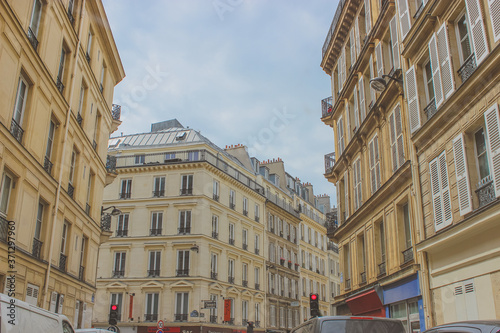 street in the old town of Paris © Zabeyda Natali