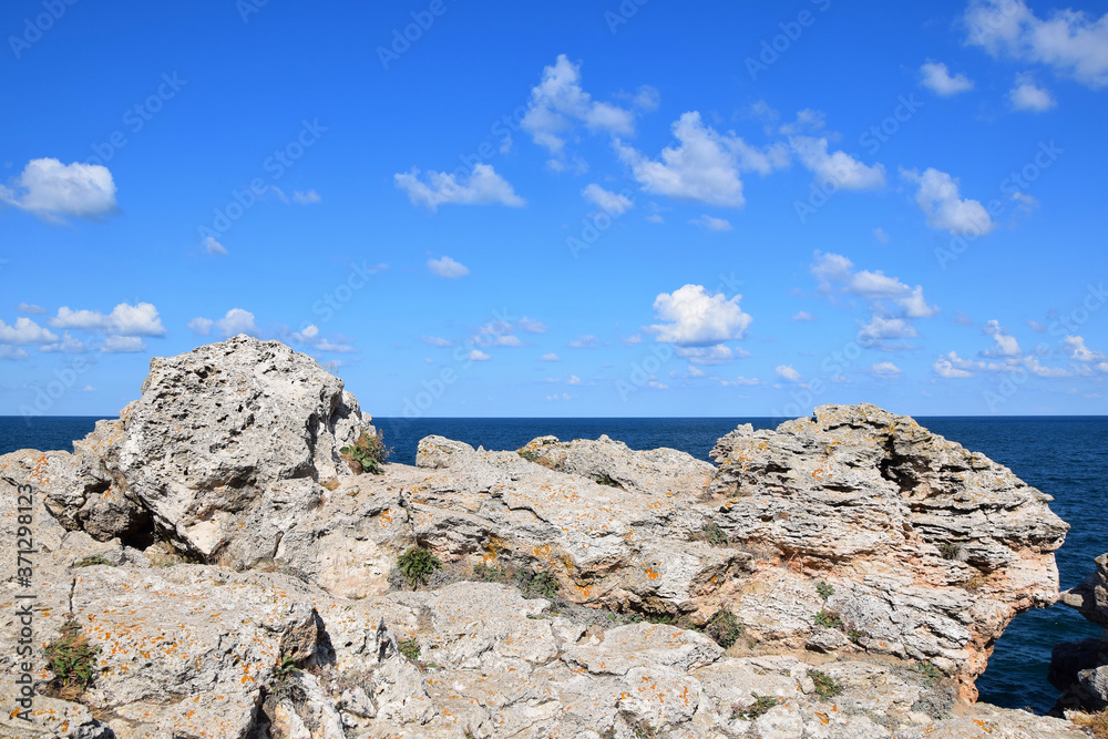 Cliff View in Tyulenovo Cliffs Top Touristic Place in Bulgaria Cliff View in Tyulenovo Cliffs Top Touristic Place in Bulgaria