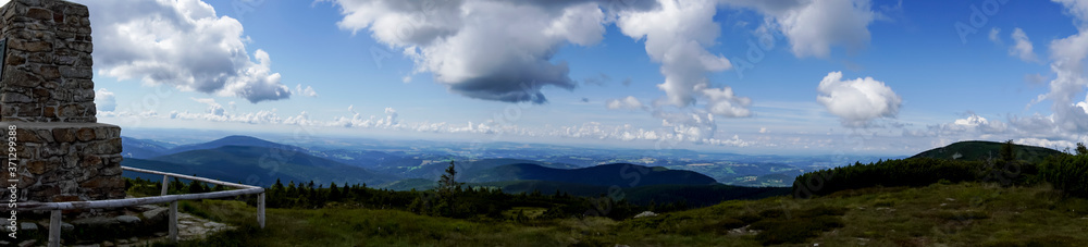 panorama of the mountains