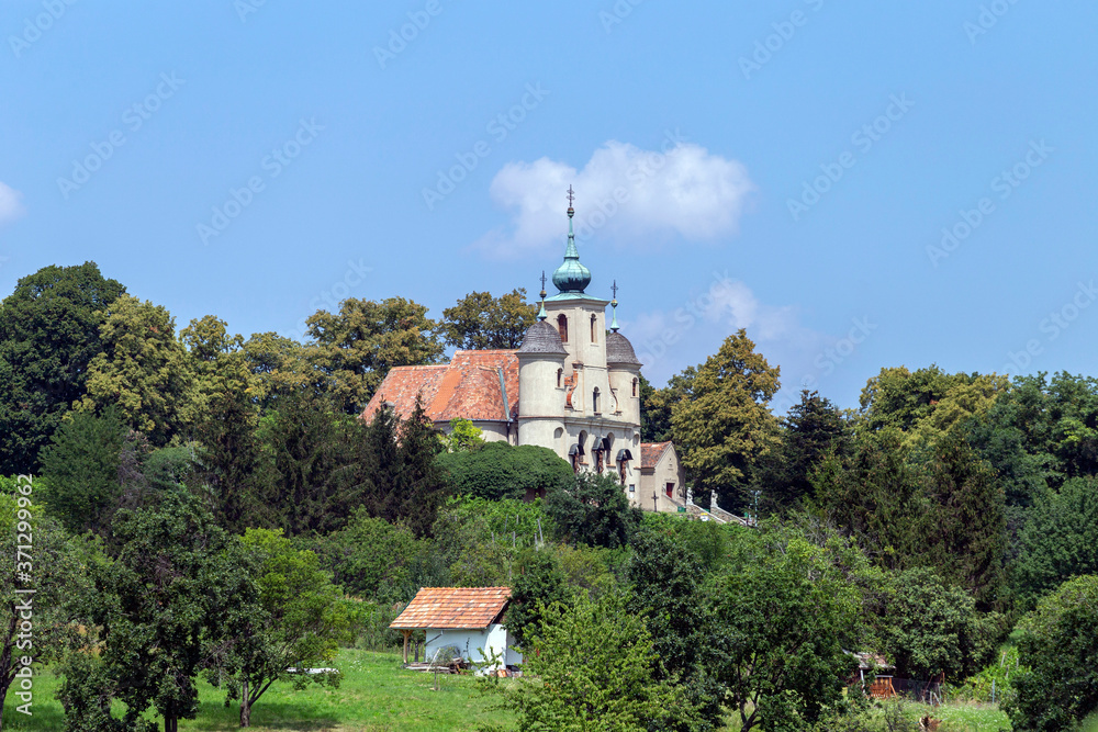 Calvary Church in Koszeg, Hungary