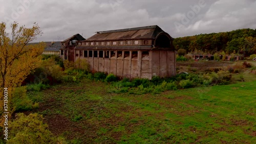 Abandoned Ore Silo in Bingen am Rhein photo