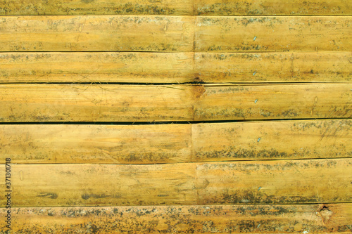 Obraz na płótnie old brown tone bamboo plank fence texture w salonie