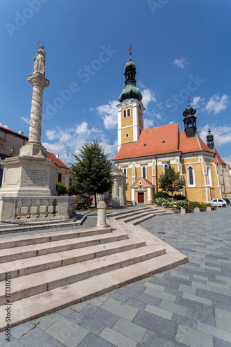 St. Imre Church in Koszeg, Hungary photo