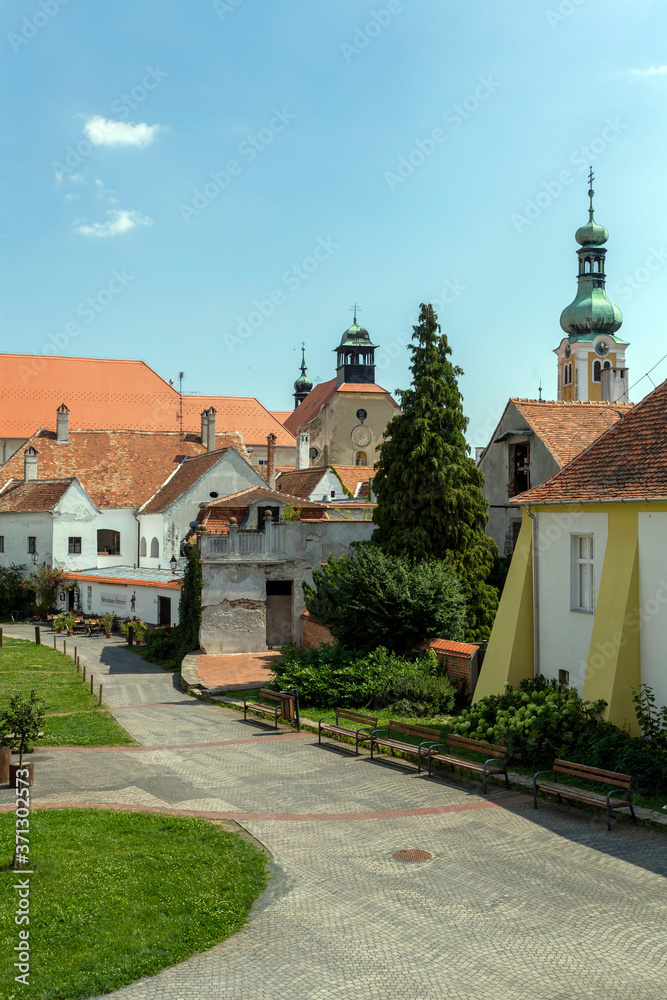 Old buildings in Koszeg, Hungary