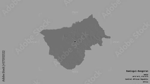 Bamingui-Bangoran - Central African Republic. Bounding box. Bilevel photo