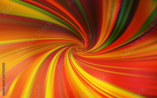 Light Orange vector colorful abstract texture. Colorful illustration in abstract style with gradient. The best blurred design for your business.