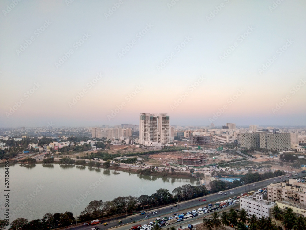 View of North Bangalore
