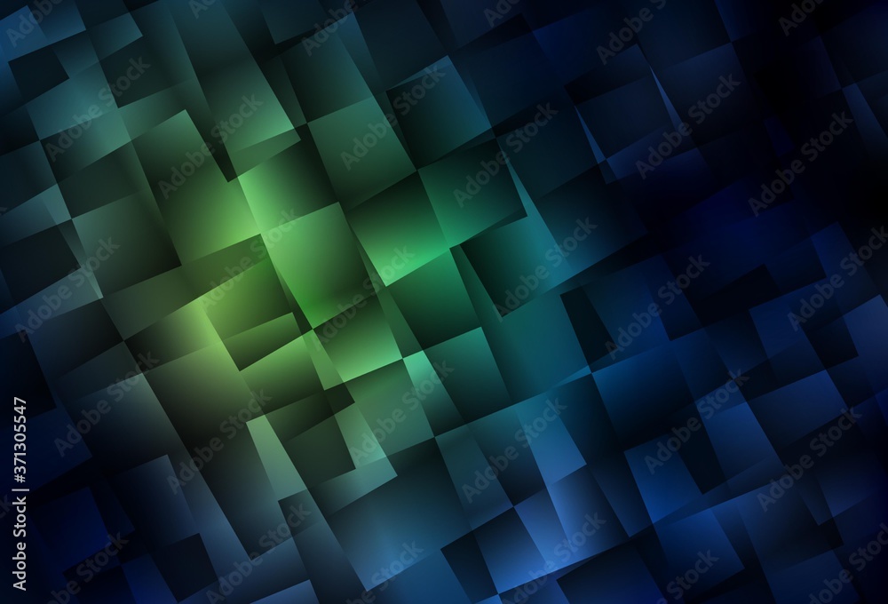 Dark Green vector polygon abstract background. Dark Green vector polygon abstract background.