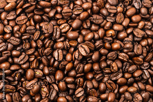 roasted coffee beans, can be used as a background..