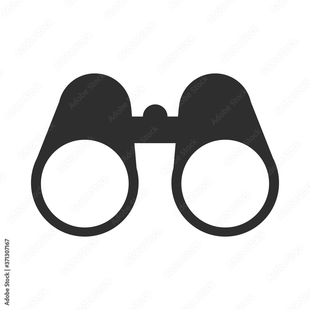 binocular observation look equipment silhouette icon design binocular observation look equipment silhouette icon design