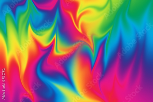 An abstract wavy psychedelic background image.