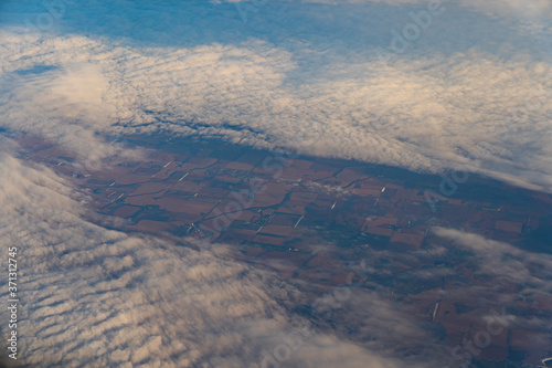 Clouds over land 2