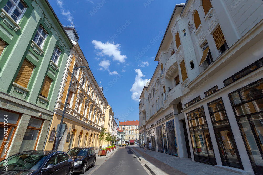 Summer day in Szombathely, Hungary