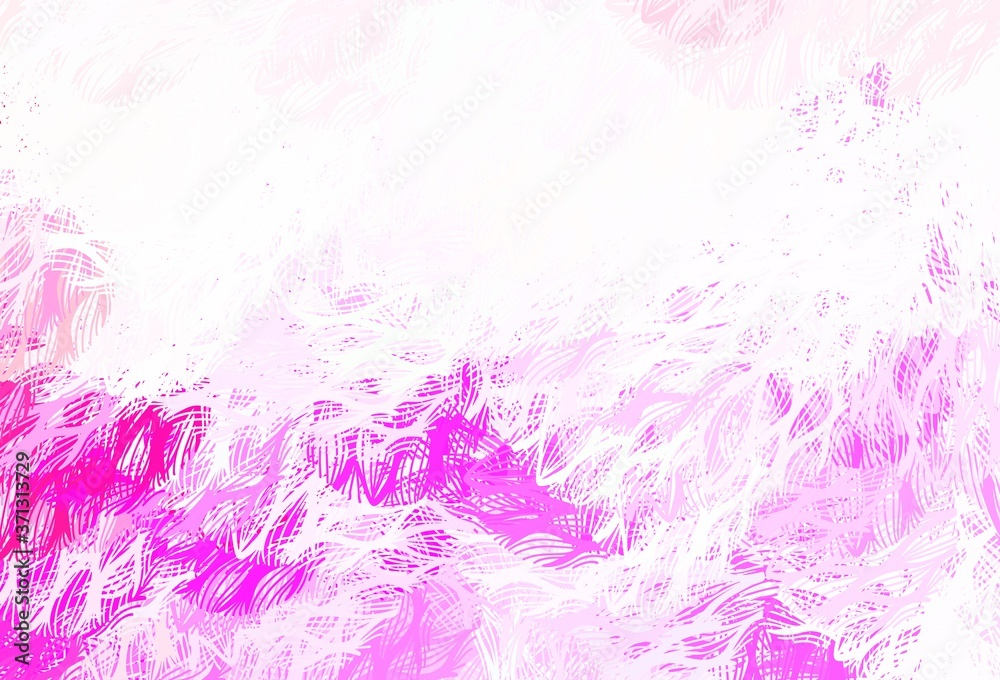 Light Purple, Pink vector backdrop with bent lines. Light Purple, Pink vector backdrop with bent lines.