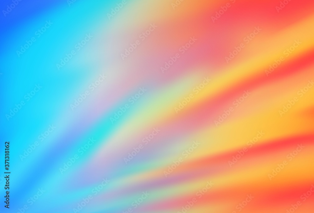 Light Blue, Yellow vector abstract blurred background. Light Blue, Yellow vector abstract blurred background.