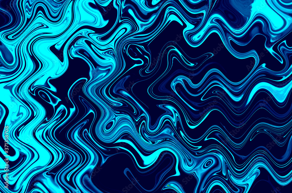 Abstract blue wave background Abstract blue wave background