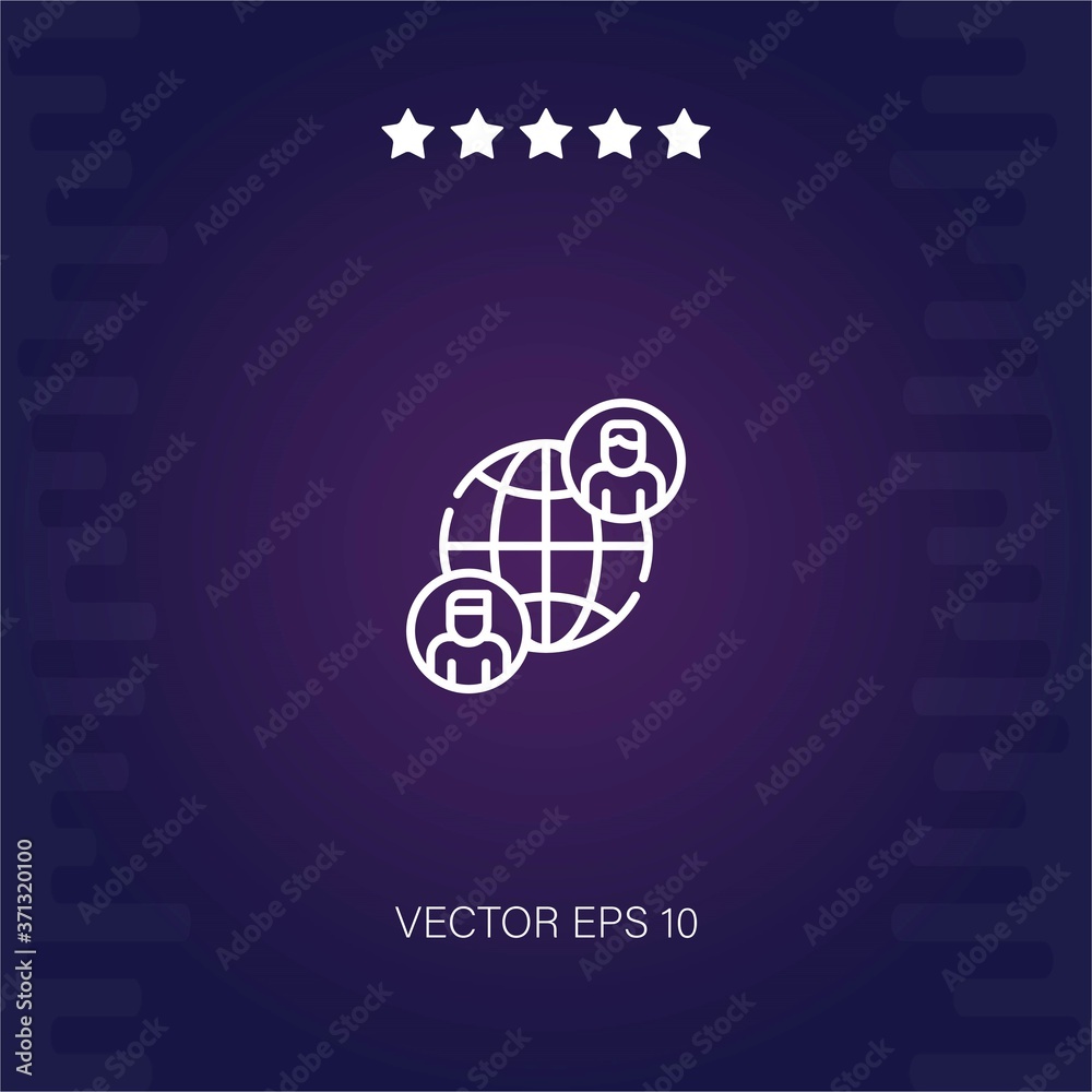 remote vector icon modern illustration remote vector icon modern illustration
