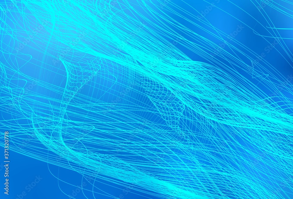 Light BLUE vector blurred pattern. Light BLUE vector blurred pattern.
