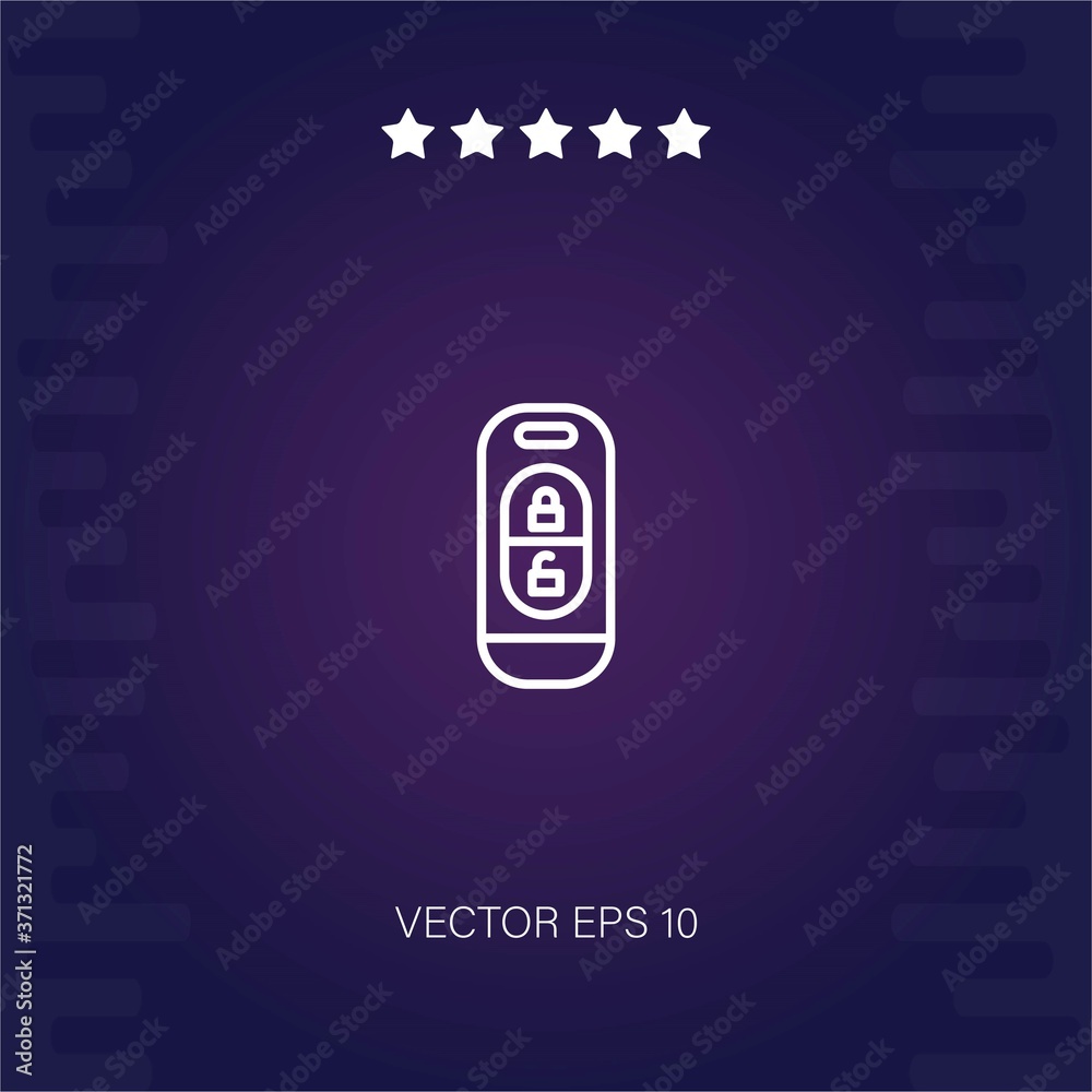 remote vector icon modern illustration remote vector icon modern illustration
