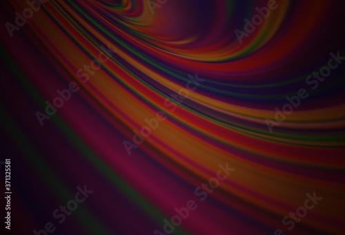 Dark Pink, Red vector glossy abstract background.