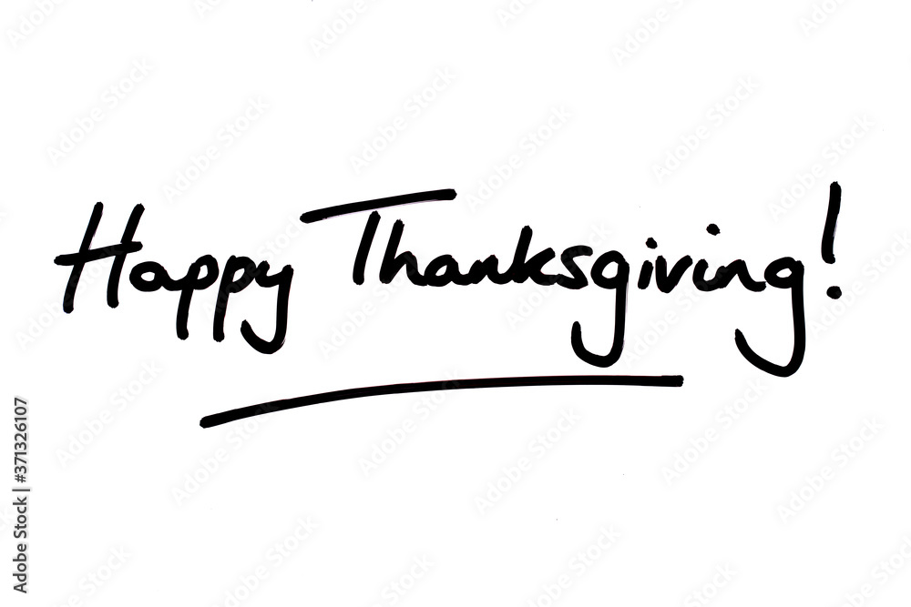 Happy Thanksgiving! Happy Thanksgiving!