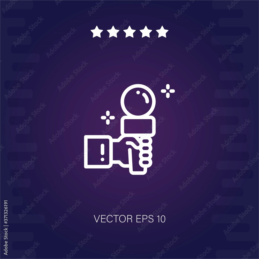 interview vector icon modern illustration interview vector icon modern illustration