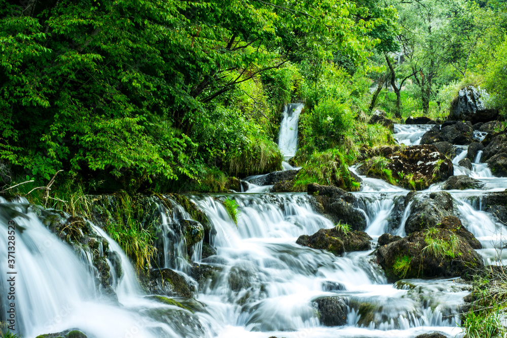 Waterfall in Bosina and Herzegovina called Slapovi