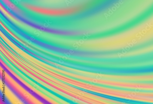 Dark Blue  Yellow vector colorful blur background.