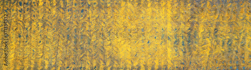 Old yellow metal texture for design.