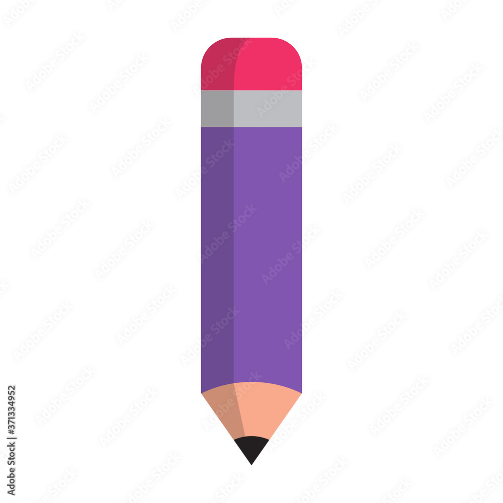 pencil software tool symbol isolated on white background pencil software tool symbol isolated on white background