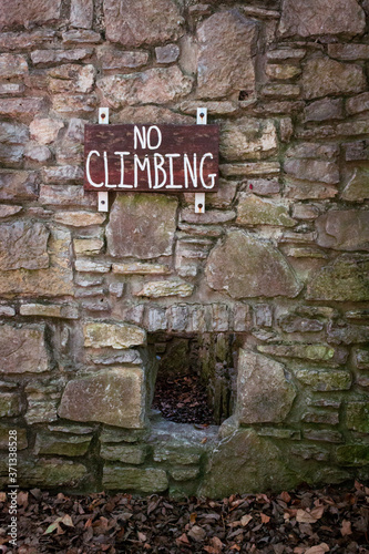 No Climbing