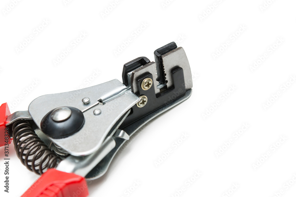 Obraz premium pliers isolated on white background