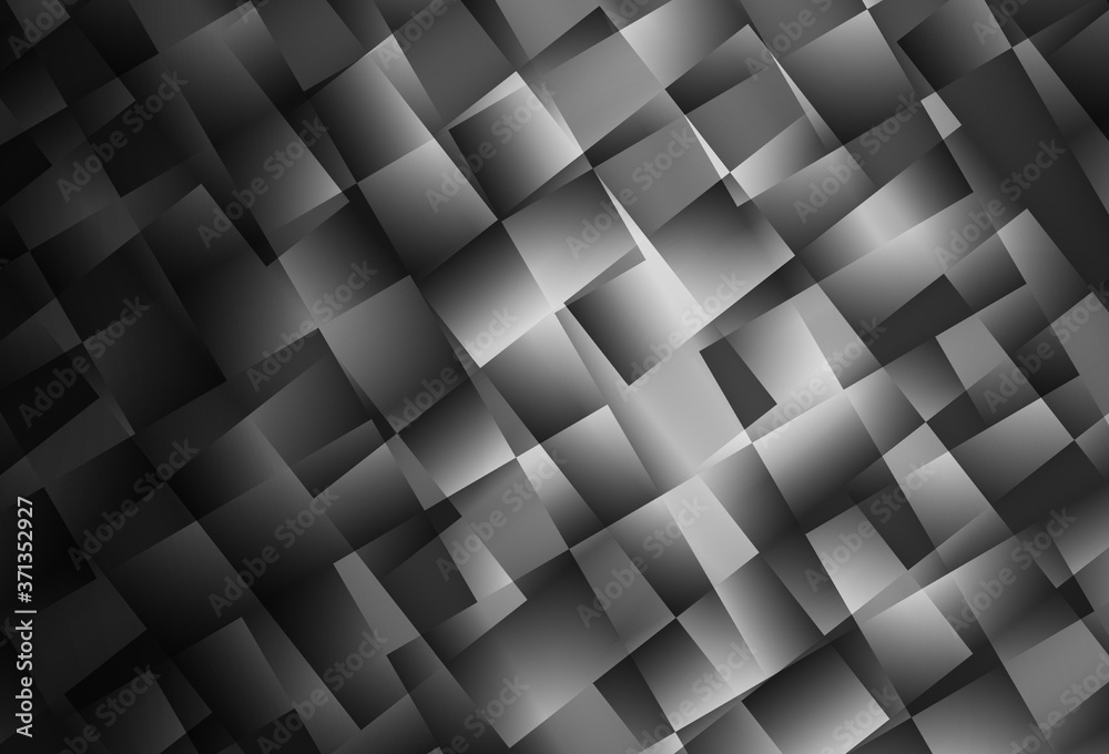 Light Gray vector abstract mosaic background. Light Gray vector abstract mosaic background.