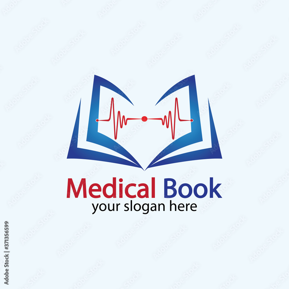 Medical Book Logo icon design vector,health book education logo Designs Inspiration. Medical Book Logo icon design vector,health book education logo Designs Inspiration.