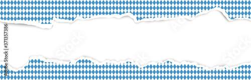 ripped open paper Oktoberfest
