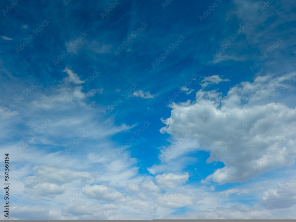 Blue sky with clouds with place for your text Blue sky with clouds with place for your text