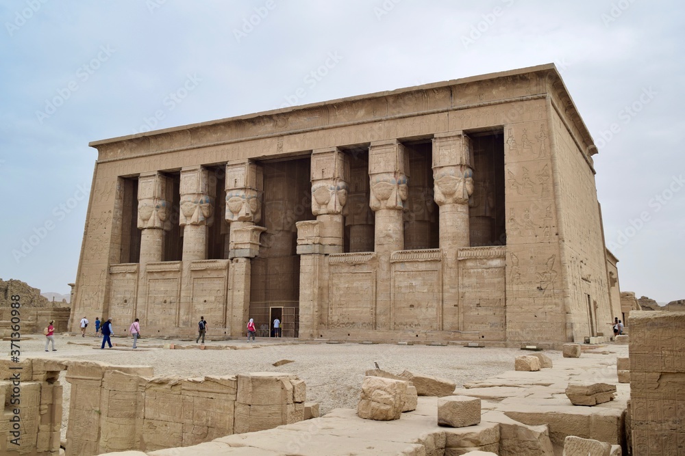 Templo Dendera Egipto Faraones Jeroglíficos
