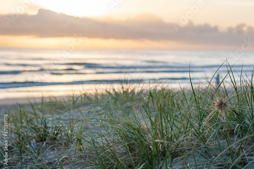 A beautiful sunrise over the sea  Australia