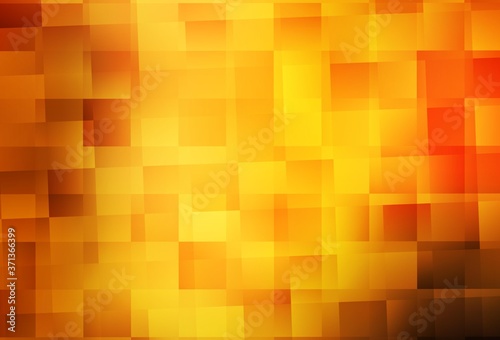 Dark Orange vector layout with lines, rectangles.