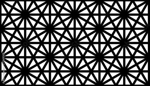 seamless pattern with geometric shapes