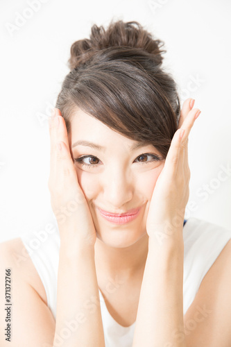 Wallpaper Mural 変顔をする女性 Torontodigital.ca