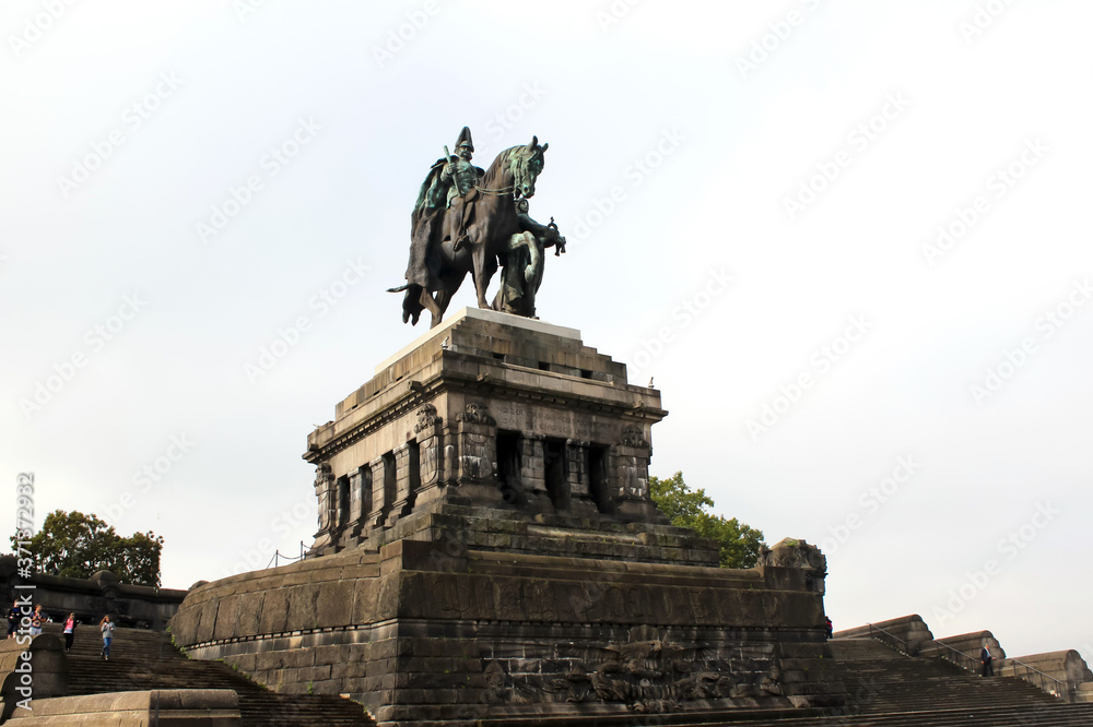 Kaiser Wilhelm Denkmal am Deutschen Eck Koblenz