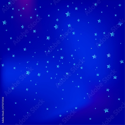  blue starry background vector