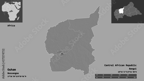 Ouham, prefecture of Central African Republic,. Previews. Bilevel