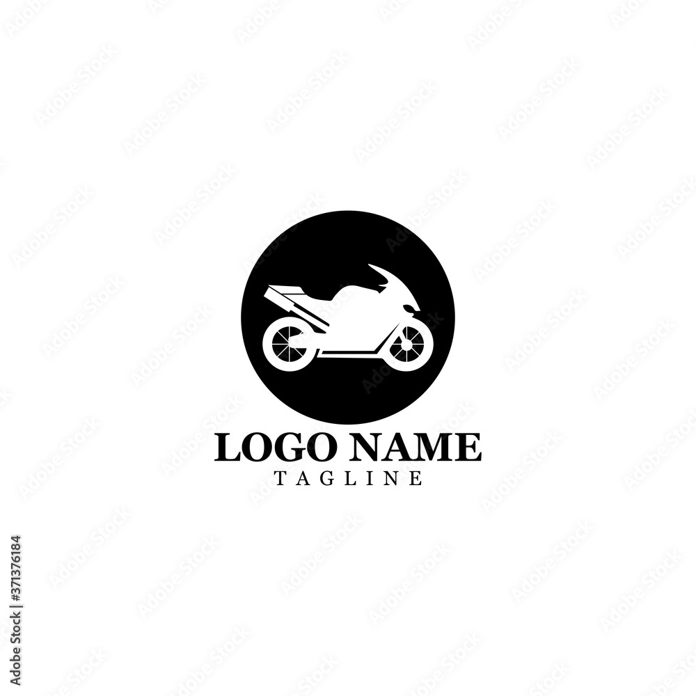 Motorcycle Icon Vector Design Template Motorcycle Icon Vector Design Template