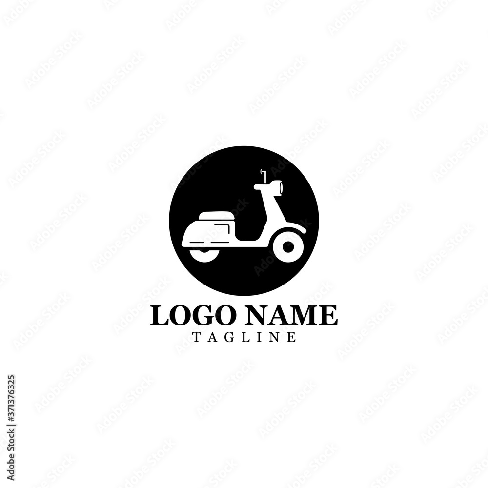 Motorcycle Icon Vector Design Template Motorcycle Icon Vector Design Template