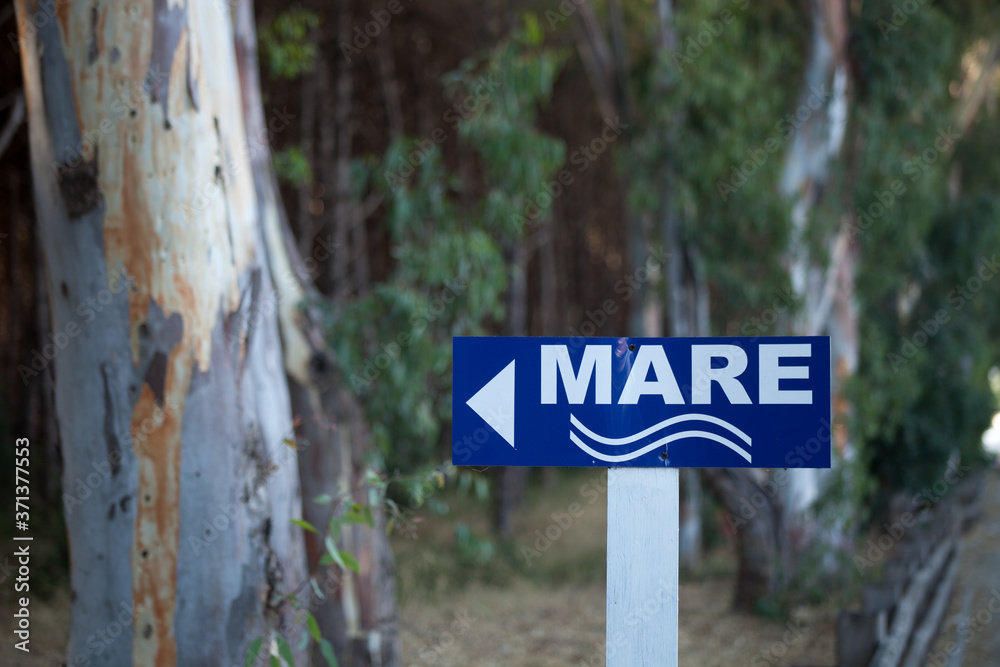 Fototapeta premium cartello