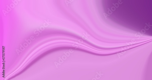 3D Pink modern abstract liquid effect motion Panorama background and wallpaper.