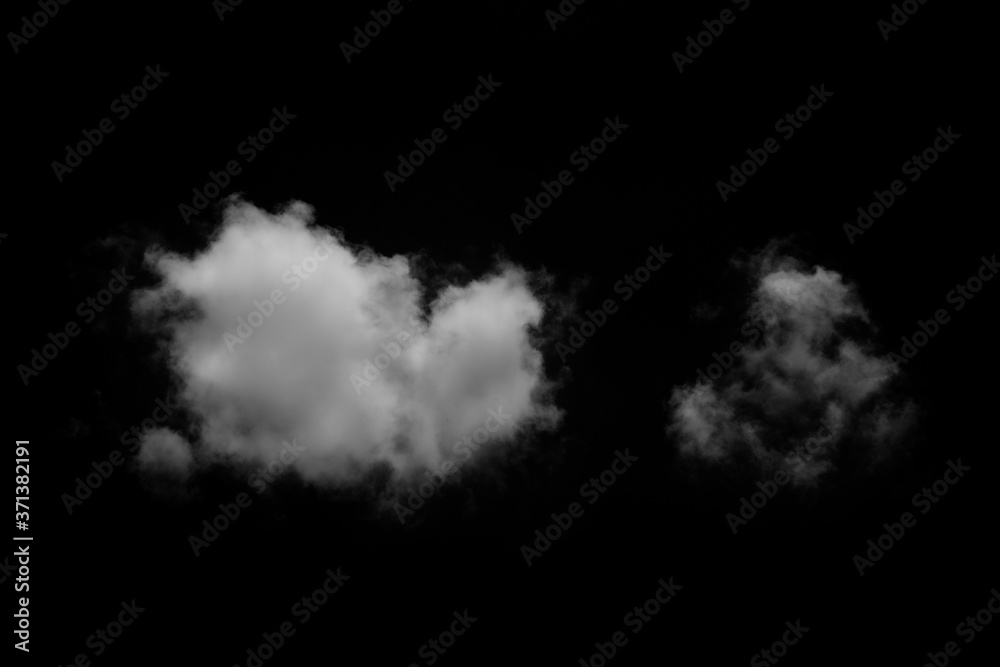 White cloud object for nature design summer background. White cloud object for nature design summer background.
